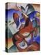 Horse and Donkey, 1912-Franz Marc-Premier Image Canvas