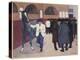 Horse Dealers at the Barbican, 1918-Robert Polhill Bevan-Premier Image Canvas