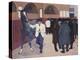 Horse Dealers at the Barbican, circa 1918-Robert Bevan-Premier Image Canvas