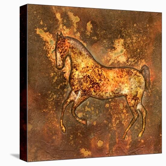 Horse Prance-Joe Axton-Stretched Canvas