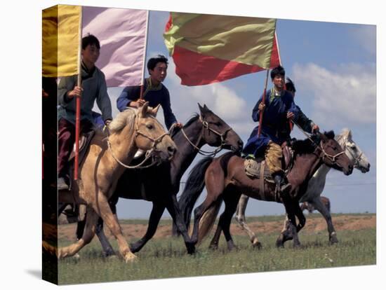 Horse Racing at Nadaam, Mongolia-Keren Su-Premier Image Canvas