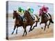 Horse Racing on the Beach, Sanlucar De Barrameda, Spain-Felipe Rodriguez-Premier Image Canvas