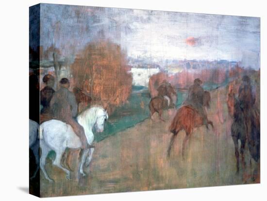 Horse Riders, 1864-1868-Edgar Degas-Premier Image Canvas