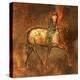 Horse Strut-Joe Axton-Stretched Canvas