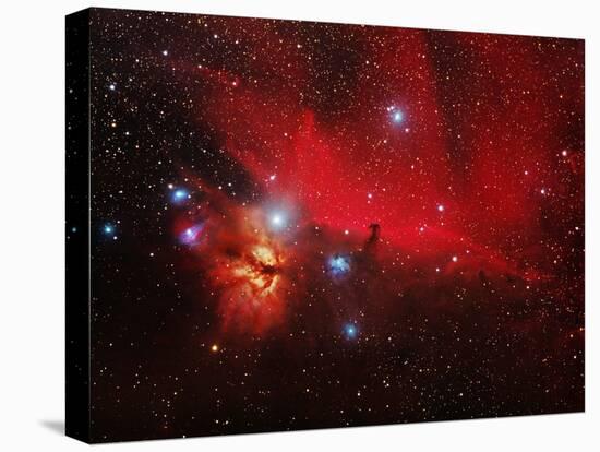 Horsehead And Flame Nebulae-John Sanford-Premier Image Canvas