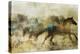 Horses, Beautiful and Free-Ken Roko-Stretched Canvas