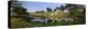 Horses Grazing at a Farm, Amish Country, Indiana, USA-null-Premier Image Canvas