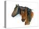 Horses in Winter, 2015-John Keeling-Premier Image Canvas