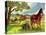 Horses - Jack & Jill-Virginia Mann-Premier Image Canvas