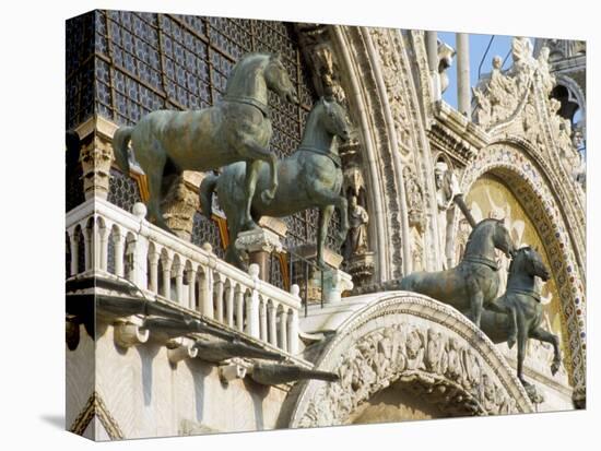 Horses on St. Marks, Venice, Veneto, Italy-James Emmerson-Premier Image Canvas