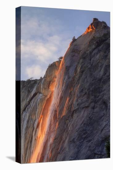 Horsetail "Firefall" Portrait, Yosemite Valley-Vincent James-Premier Image Canvas