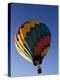 Hot Air Balloon in Flight-Paul Sutton-Premier Image Canvas