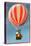 Hot Air Balloon Tours - Vintage Sign-Lantern Press-Stretched Canvas