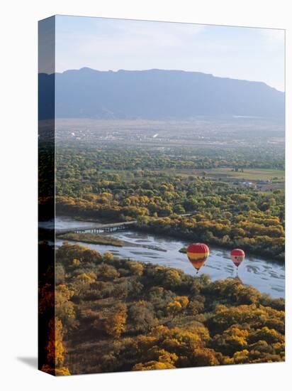 Hot Air Balloons, Albuquerque, New Mexico, USA-Michael Snell-Premier Image Canvas