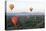 Hot Air Balloons Flying over the Terracotta Temples of Bagan-Annie Owen-Premier Image Canvas
