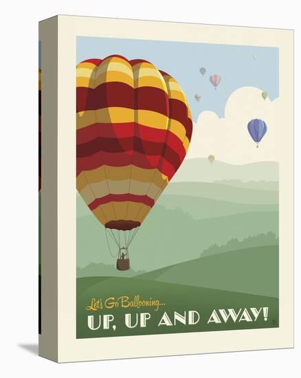 Hot Air Balloons-Anderson Design Group-Stretched Canvas