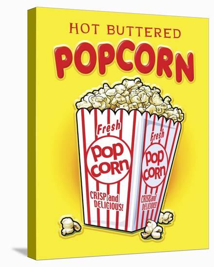 Hot Buttered Popcorn-Mike Patrick-Stretched Canvas