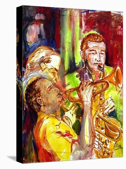 Hot Jazz in New Orleans-Diane Millsap-Stretched Canvas