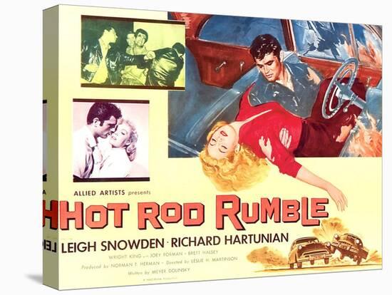 Hot Rod Rumble-null-Stretched Canvas