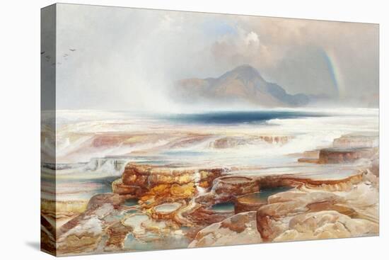 Hot Springs of the Yellowstone, 1872-Thomas Moran-Premier Image Canvas