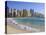 Hotel and Apartment Buildings Along the Seafront, Dubai Marina, United Arab Emirates, Middle East-Amanda Hall-Premier Image Canvas