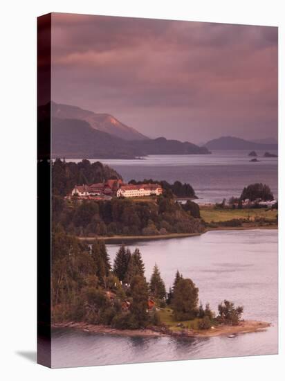 Hotel at the Lakeside, Llao Llao Hotel, Lake Nahuel Huapi, San Carlos De Bariloche-null-Premier Image Canvas