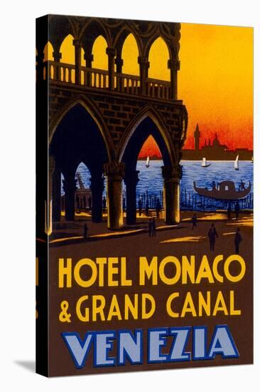 Hotel Monaco and Grand Canal-null-Stretched Canvas