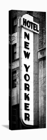 Hotel New Yorker, Signboard, Manhattan, New York, Vertical Panoramic View-Philippe Hugonnard-Premier Image Canvas