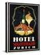 Hotel St. Gotthard Zurich Poster-Otto Baumberger-Premier Image Canvas