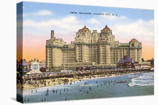 Hotel Traymore, Atlantic City, New Jersey-null-Stretched Canvas