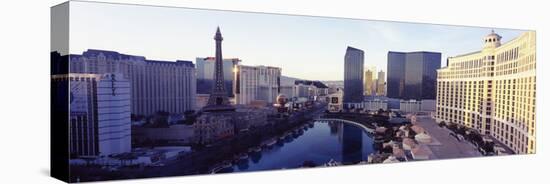 Hotels in a City, the Strip, Las Vegas, Nevada, USA 2010-null-Premier Image Canvas