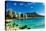 Hotels on the beach, Waikiki Beach, Oahu, Honolulu, Hawaii, USA-null-Premier Image Canvas