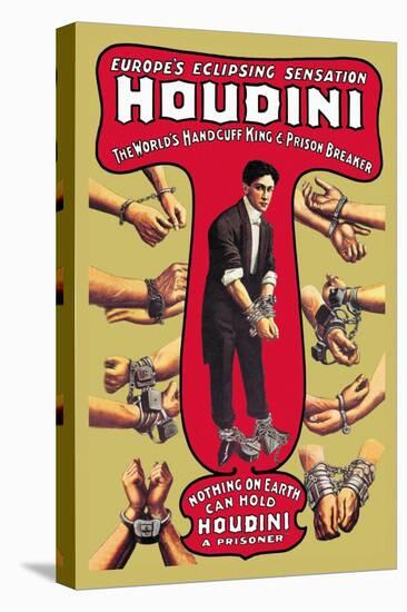 Houdini: The World's Handcuff King and Prison Breaker-null-Stretched Canvas