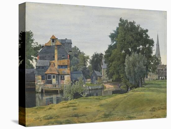 Houghton Mill, Near St Ives, Huntingdonshire, 1889-William Fraser Garden-Premier Image Canvas