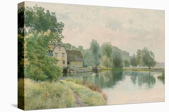 Houghton Mill on the River Ouse, 1914-William Fraser Garden-Premier Image Canvas