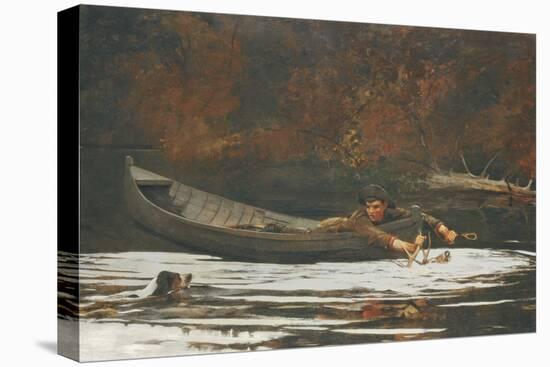 Hound and Hunter, 1892-Winslow Homer-Premier Image Canvas