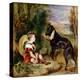 Hours of Innocence: Lord Alexander Russell Son of the 6th Duke of Bedford with His Dog-Edwin Henry Landseer-Premier Image Canvas