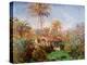 House Among the Palms, 1884-Claude Monet-Premier Image Canvas