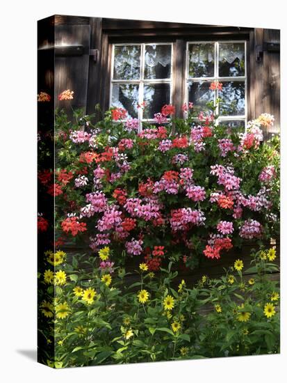 House in Gerstruben Near Oberstdorf, Allgau, Bavaria, Germany, Europe-Hans Peter Merten-Premier Image Canvas