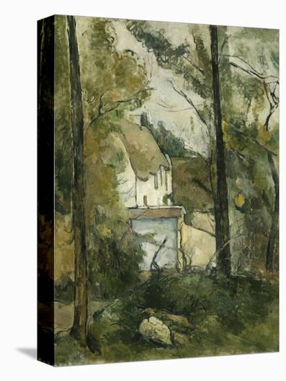 House in the Trees, Auvers; Maison Dans Les Arbres, Auvers, 1879-Paul Cézanne-Premier Image Canvas