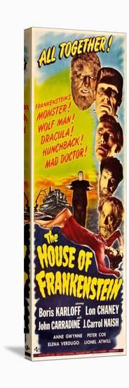 House of Frankenstein, 1944-null-Stretched Canvas