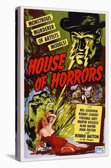 House of Horrors, 1946-null-Stretched Canvas