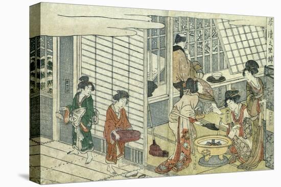 House of Ichizuke-Kitagawa Utamaro-Premier Image Canvas