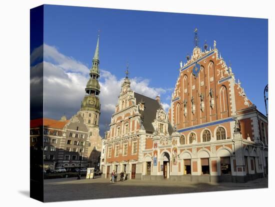 House of the Blackheads, Town Hall Square, Riga, Latvia, Baltic States-Gary Cook-Premier Image Canvas