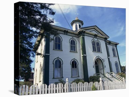 House Where Alfred Hitchcock's the Birds Was Filmed, Bodega Bay, Northern California, USA-Alison Wright-Premier Image Canvas