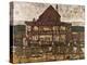 House with Shingle Roof (Old House I), 1911-Egon Schiele-Premier Image Canvas