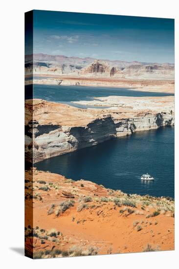 Houseboat at Lake Powell, Page Arizona-Vincent James-Premier Image Canvas