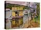 Houseboats, Loch Lomond (Oil on Canvas)-George Leslie Hunter-Premier Image Canvas