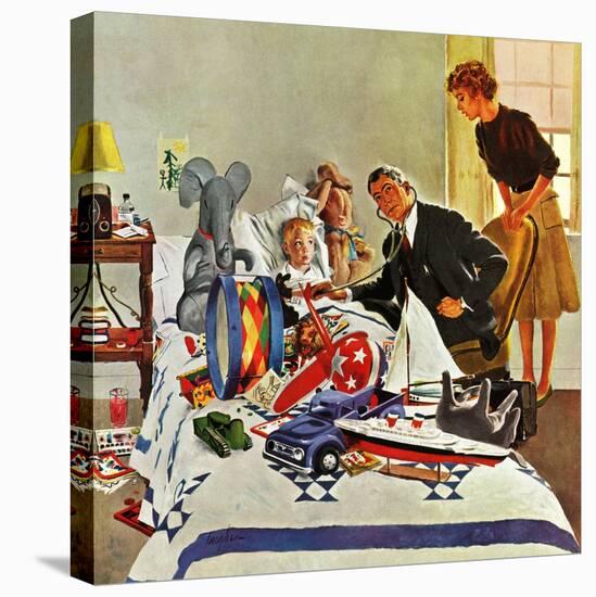 "Housecall," February 27, 1960-George Hughes-Premier Image Canvas