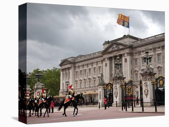 Household Cavalry at 2012 Trooping Colour Ceremony at Buckingham Palace, London, England-Adina Tovy-Premier Image Canvas